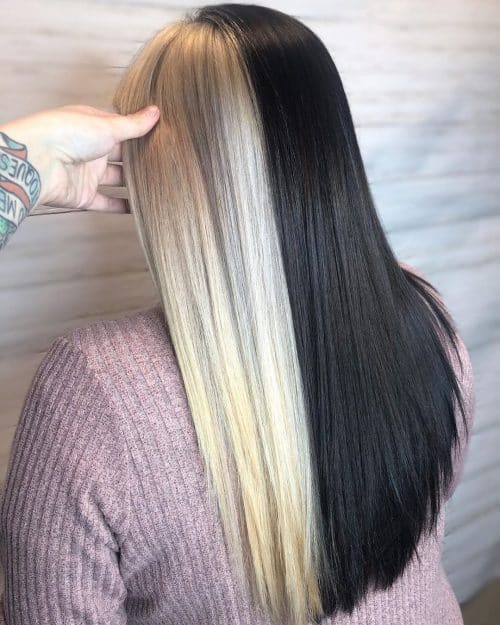 22 Black and Blonde Hair Colors for Edgy Women for 2021