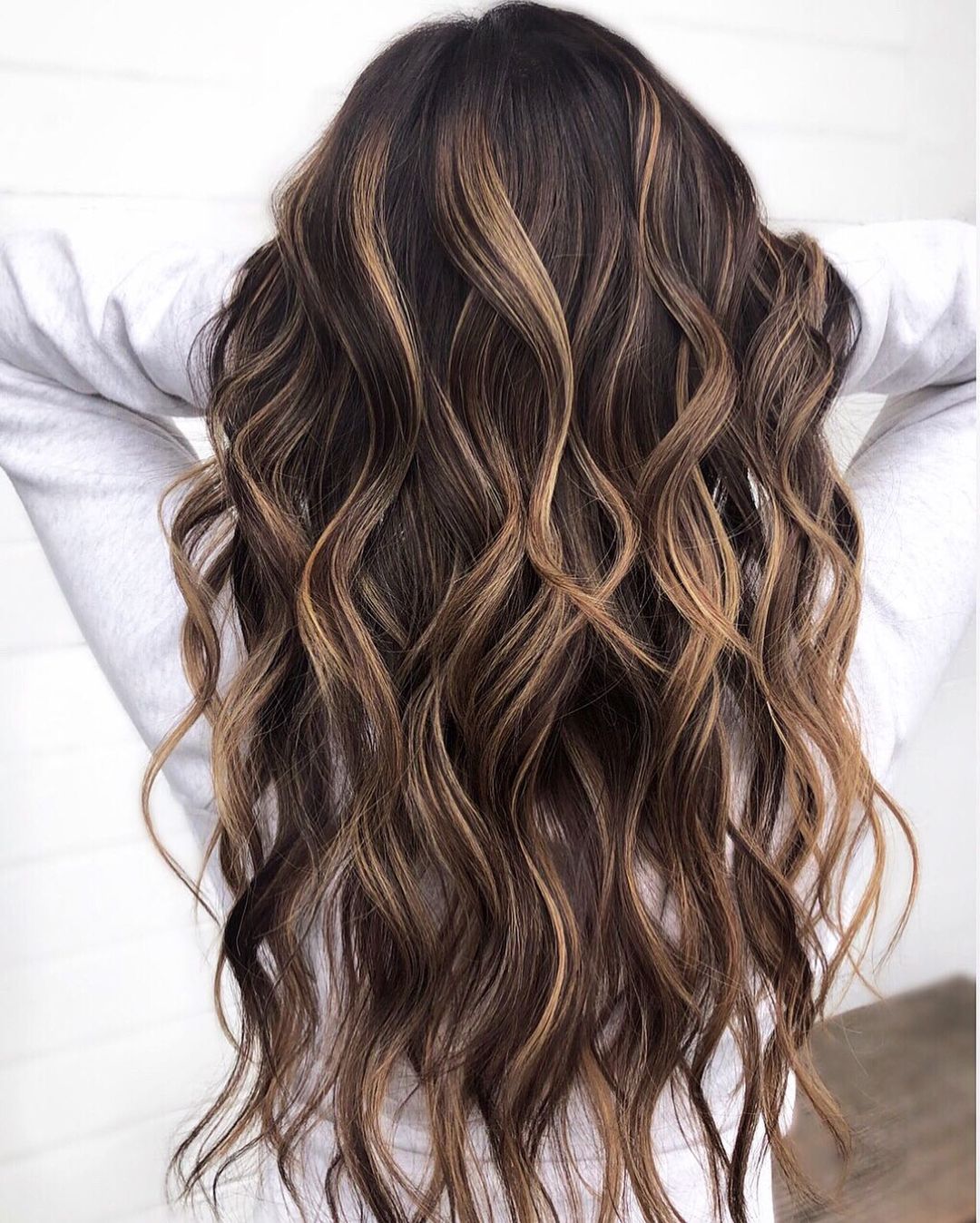 Found: 33 Prettiest Ways to Have Dark Hair with Blonde Highlights