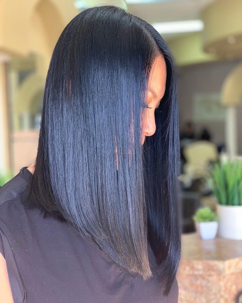 14 Fantastic Jet Black Hair Color Ideas for Every Skin Tone