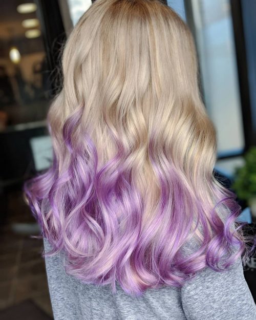 22 Stunning Purple Ombre Hair Color Ideas for 2021