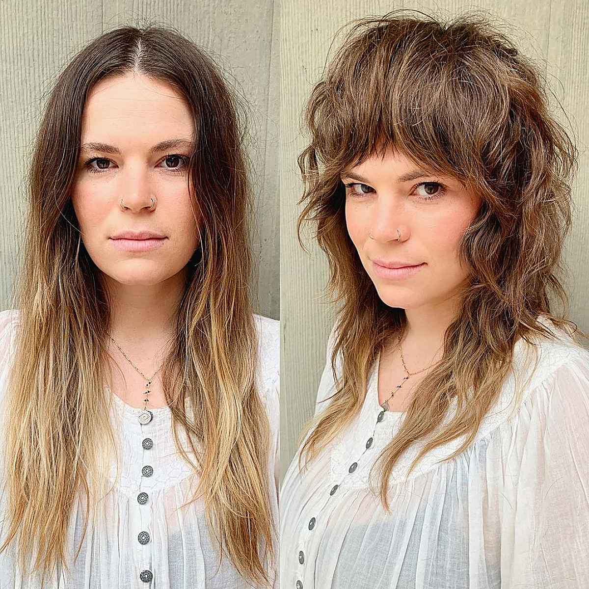 26 Low-Maintenance Shaggy Haircuts with Bangs for Busy &#038; Trendy Women