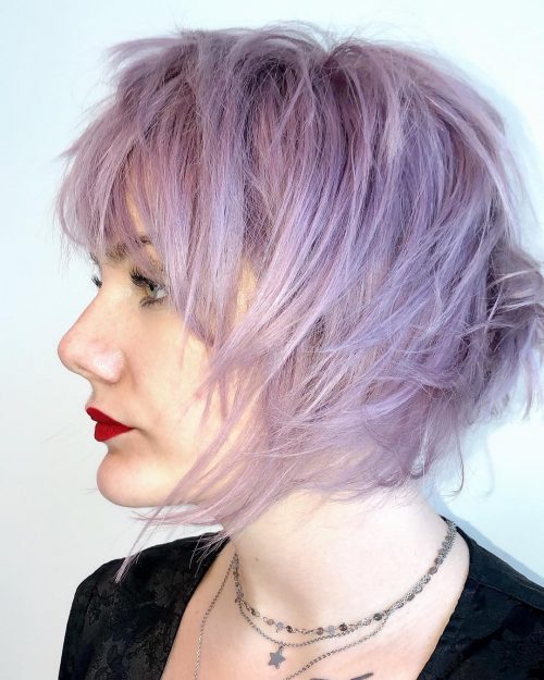 28 Best Light Purple Hair Colors Trending in 2021