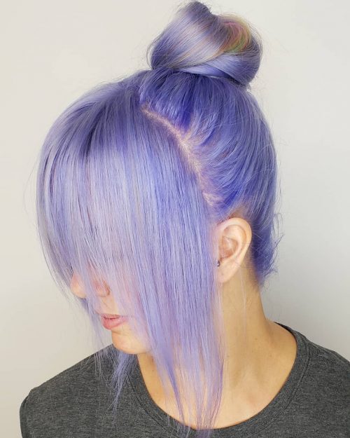 28 Best Light Purple Hair Colors Trending in 2021