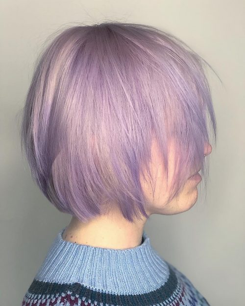 28 Best Light Purple Hair Colors Trending in 2021