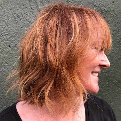 20 Hottest Red Hair with Blonde Highlights for 2021