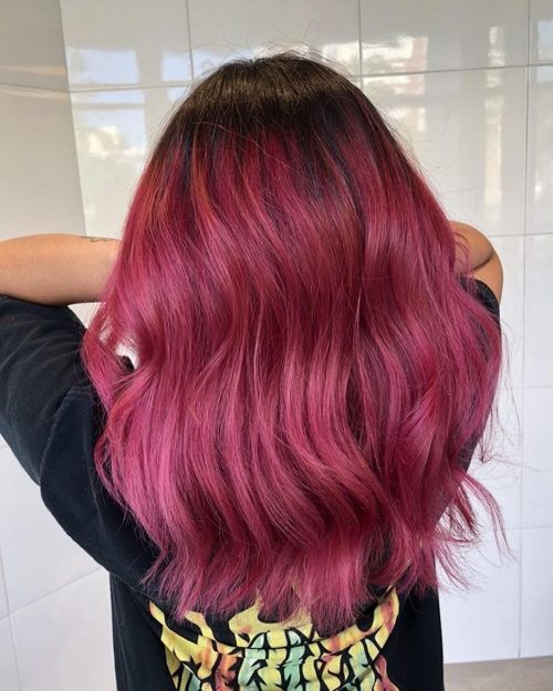 17 Greatest Red Violet Hair Color Ideas Trending in 2021