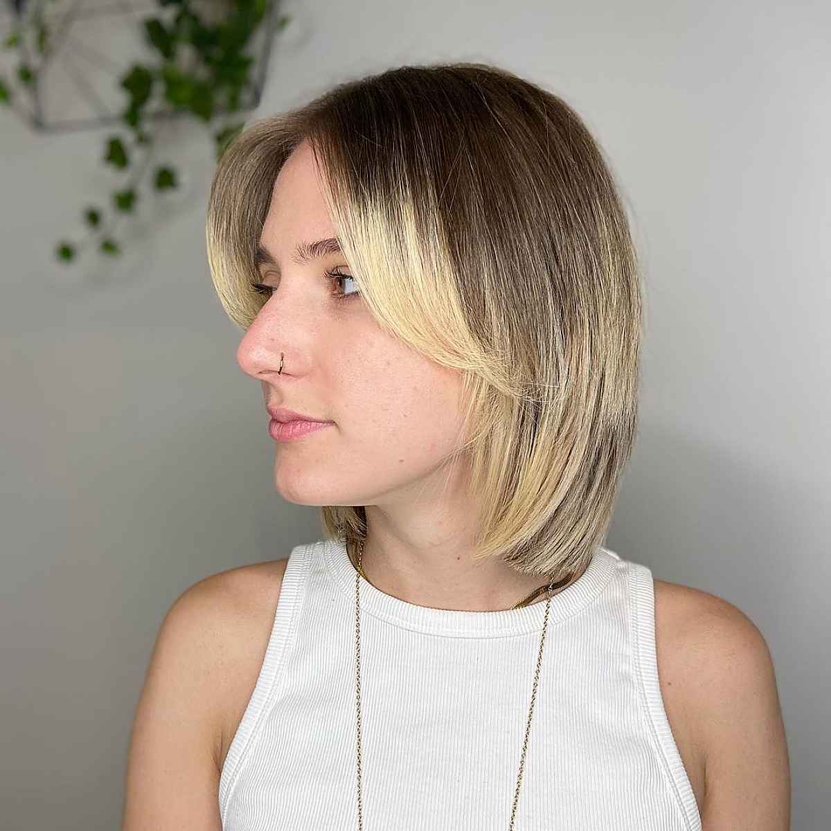 26 Best Ways to Pair a Long Bob with Curtain Bangs