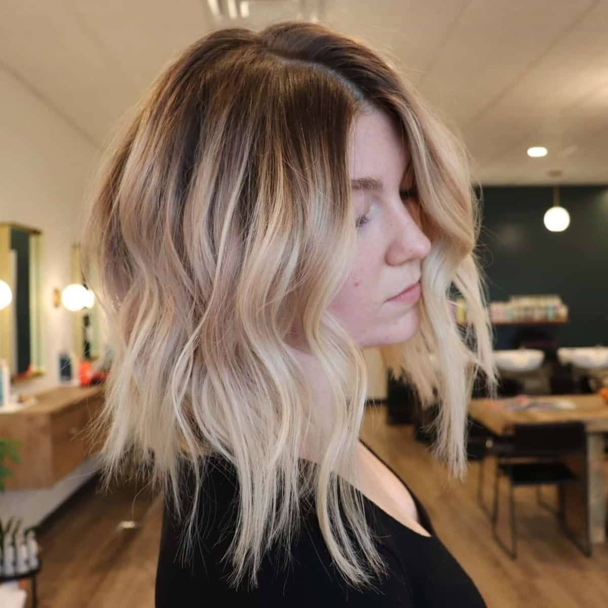 24 Trendiest Long Blunt Bob Haircuts for a Sleek New &#8220;Blunt Lob&#8221;