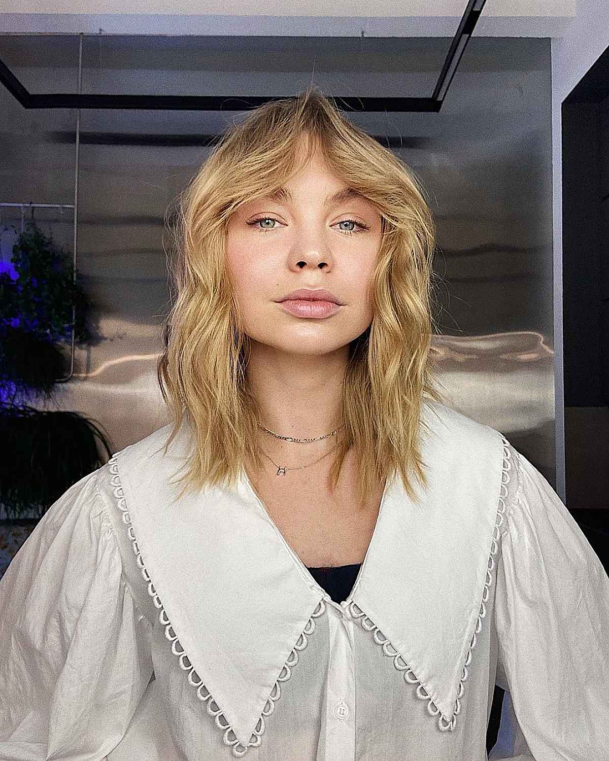 26 Best Ways to Pair a Long Bob with Curtain Bangs