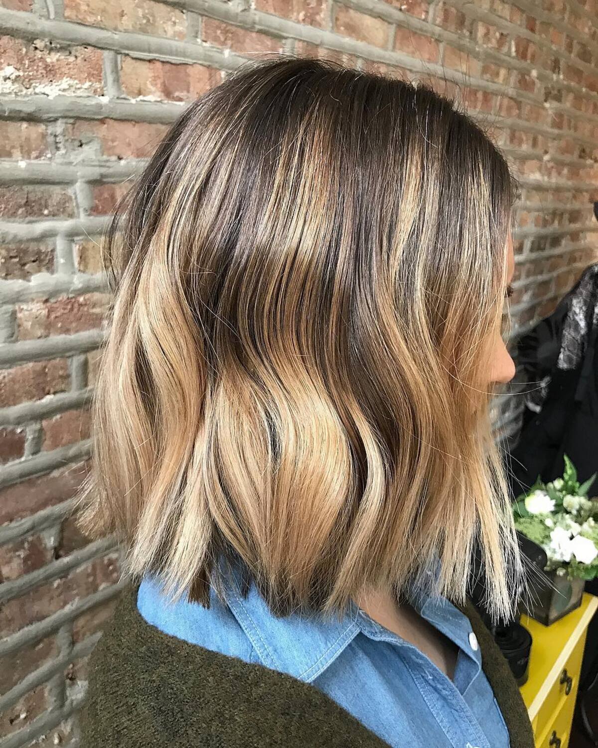 24 Trendiest Long Blunt Bob Haircuts for a Sleek New &#8220;Blunt Lob&#8221;
