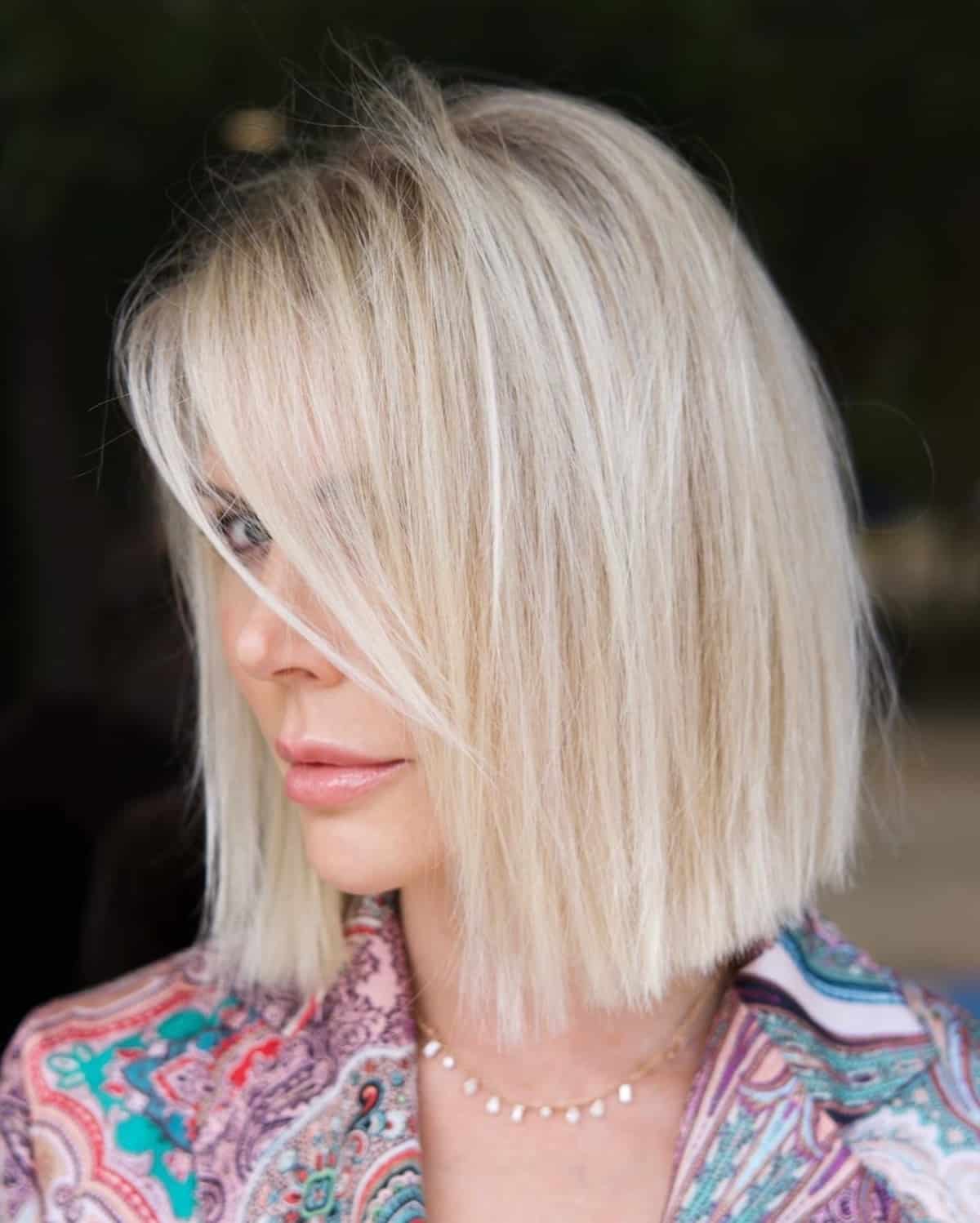 20 Sexiest Long Side Bangs for All Lengths of Hair (2021 Pictures)