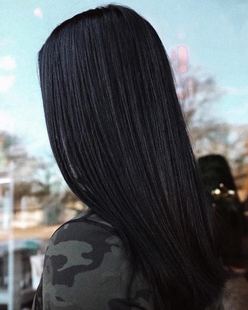 14 Fantastic Jet Black Hair Color Ideas for Every Skin Tone