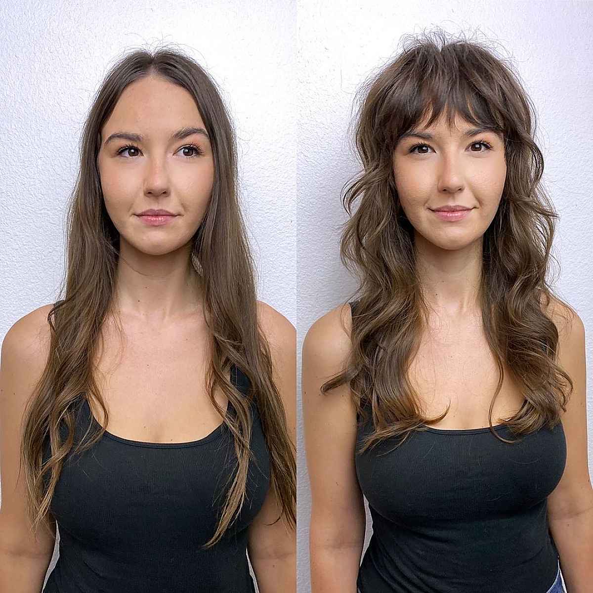 26 Low-Maintenance Shaggy Haircuts with Bangs for Busy &#038; Trendy Women
