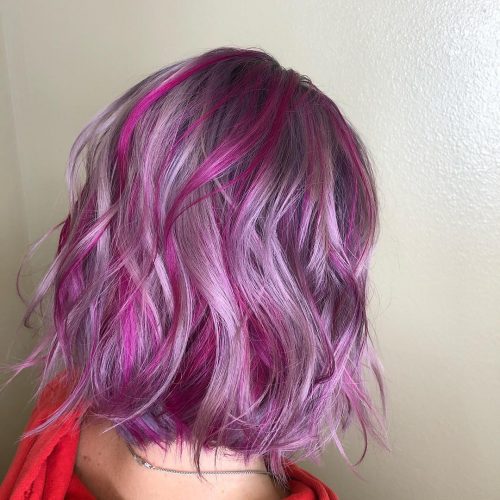 24 Purple Highlights Trending in 2021 to Show Your Colorist