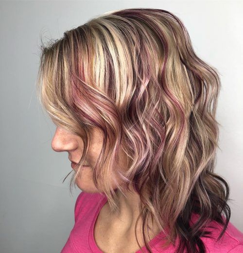 24 Purple Highlights Trending in 2021 to Show Your Colorist