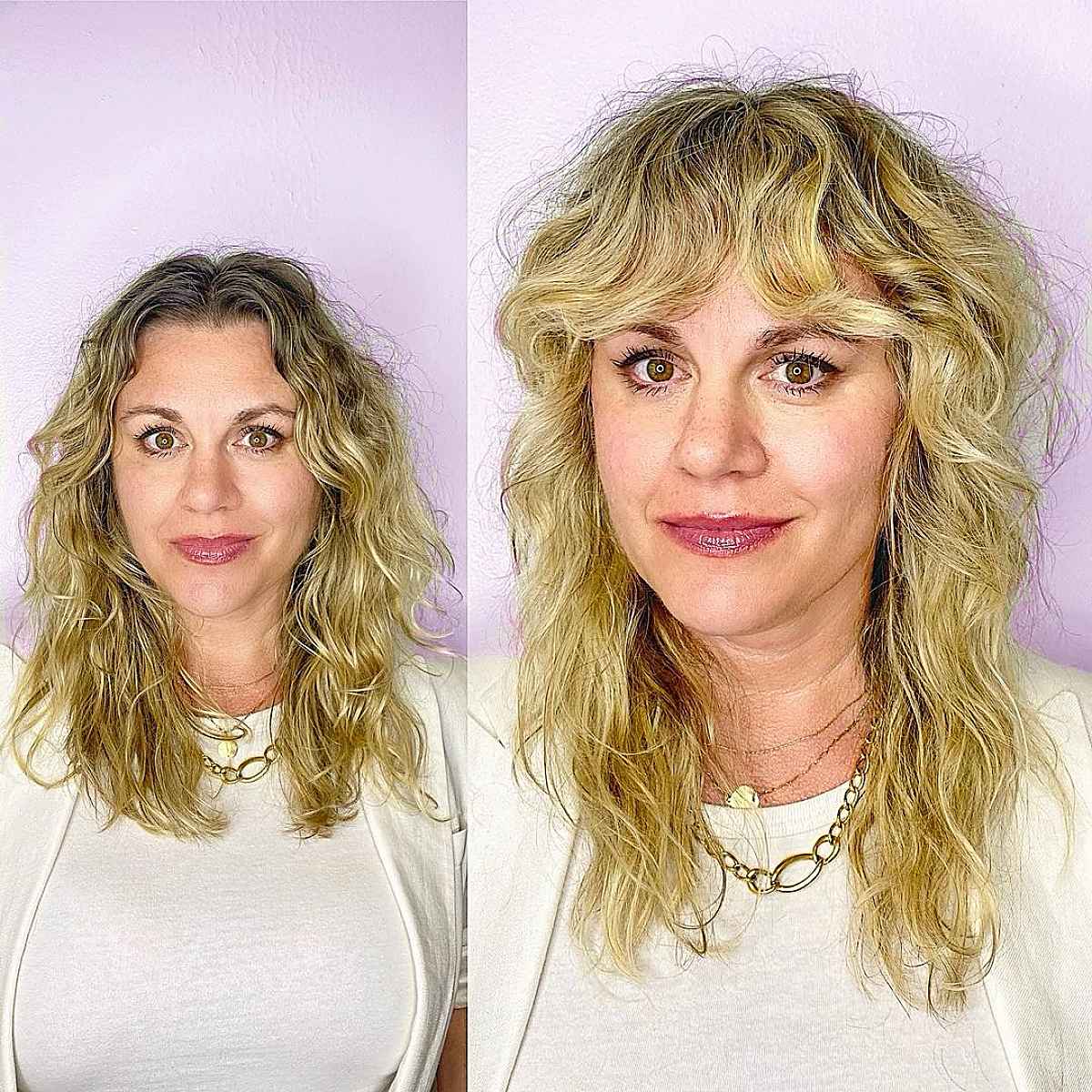 26 Low-Maintenance Shaggy Haircuts with Bangs for Busy &#038; Trendy Women