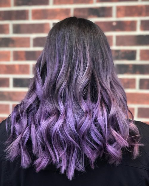22 Stunning Purple Ombre Hair Color Ideas for 2021