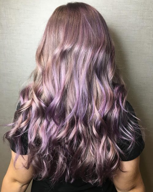 24 Purple Highlights Trending in 2021 to Show Your Colorist