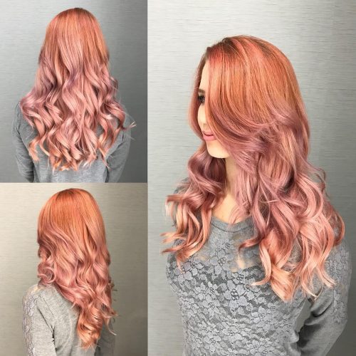 24 Best Rose Gold Hair Color Ideas for Stylish Women