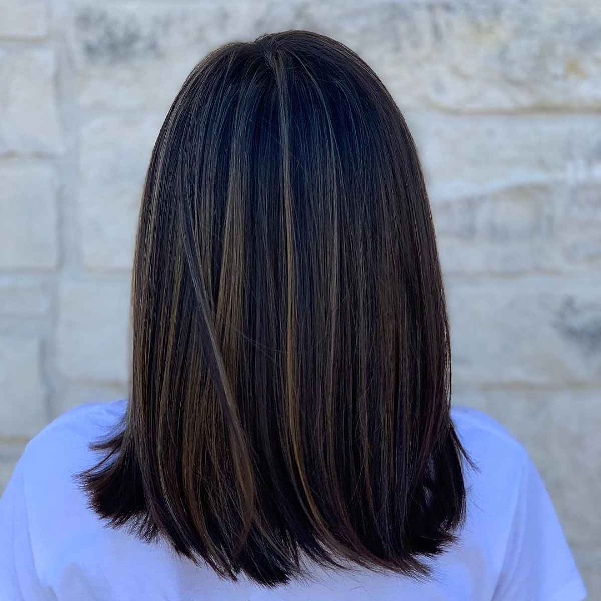 Top 25 Black Hair with Blonde Highlights Ideas in 2021