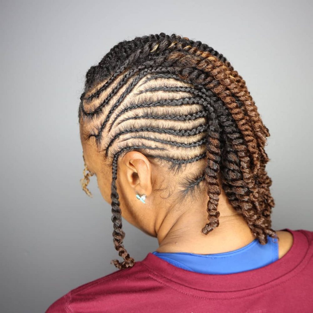 15 Most Stunning Mohawk Braids for Black Women