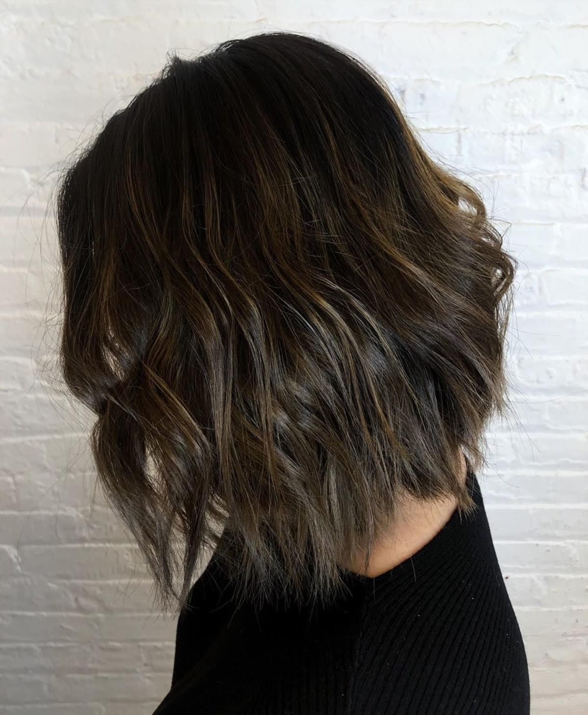 23 Ways to Get Brown Highlights on Black Hair for Stunning Dimension