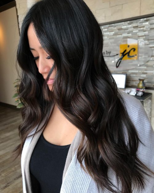 23 Flattering Dark Hair Colors for Every Skin Tone