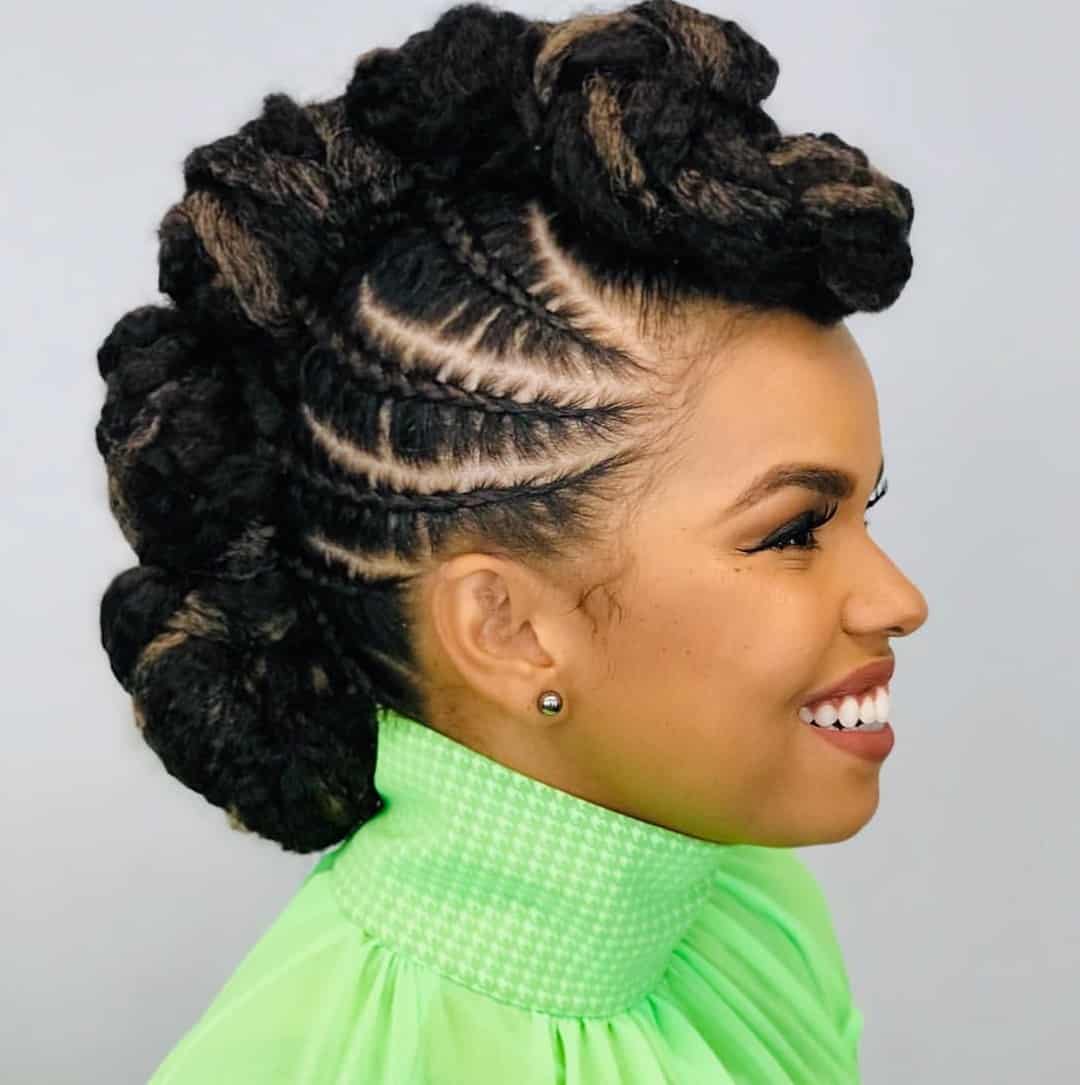 15 Most Stunning Mohawk Braids for Black Women