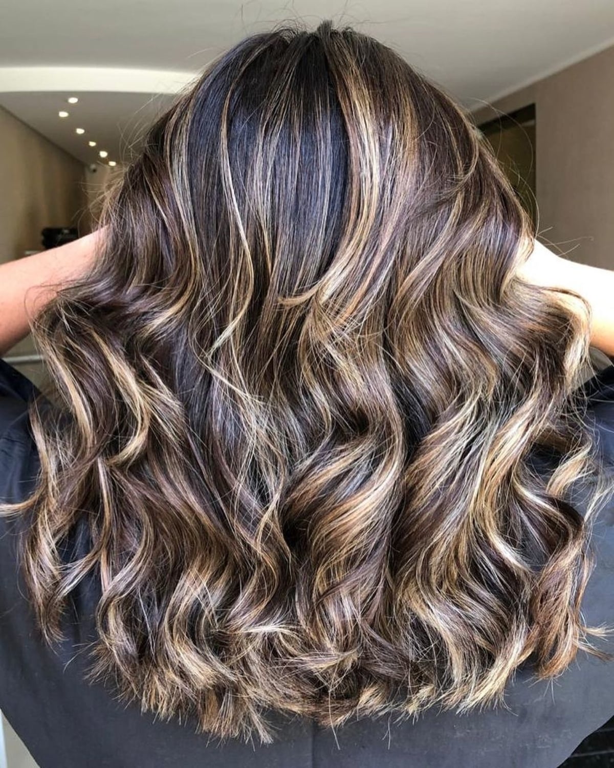 Top 25 Black Hair with Blonde Highlights Ideas in 2021