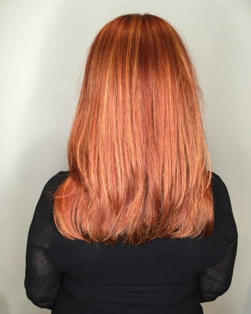 20 Hottest Red Hair with Blonde Highlights for 2021