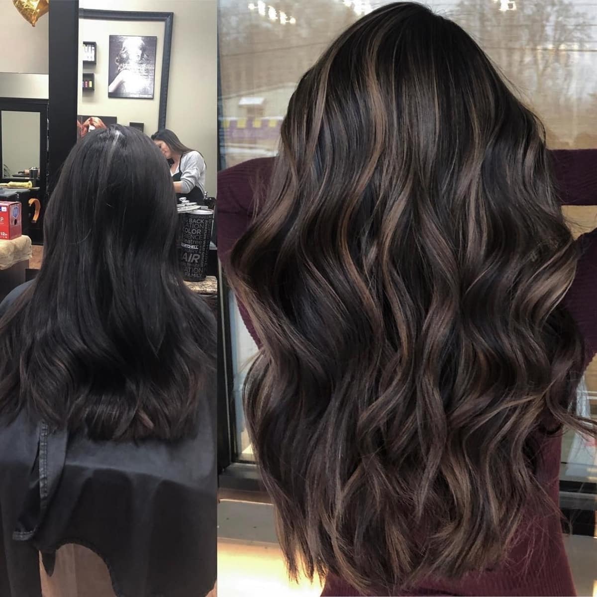 23 Ways to Get Brown Highlights on Black Hair for Stunning Dimension