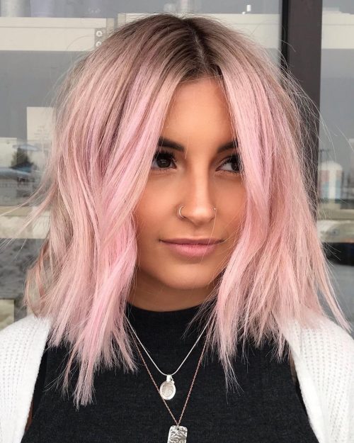 21 Prettiest Pastel Pink Hair Color Ideas Right Now