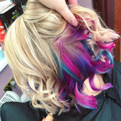 33 Photos of Rainbow Hair Ideas to Consider for 2021