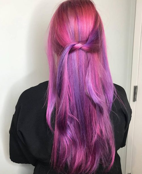 34 Hottest Pink Hair Color Ideas &#8211; From Pastels to Neons