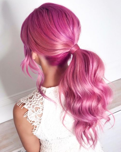 34 Hottest Pink Hair Color Ideas &#8211; From Pastels to Neons