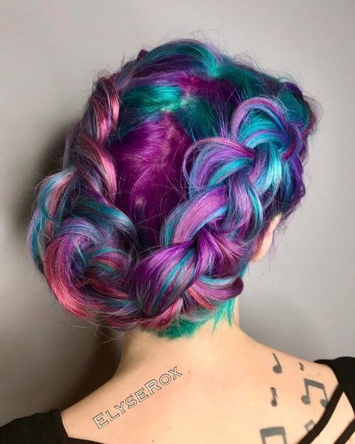 33 Photos of Rainbow Hair Ideas to Consider for 2021