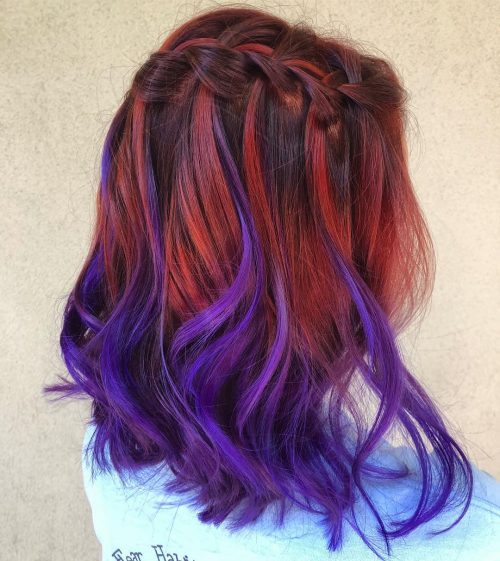 22 Stunning Purple Ombre Hair Color Ideas for 2021
