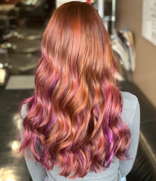24 Purple Highlights Trending in 2021 to Show Your Colorist