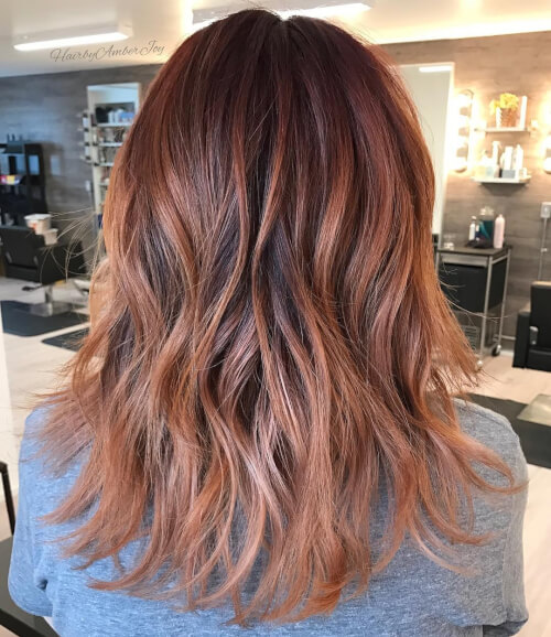 24 Best Rose Gold Hair Color Ideas for Stylish Women