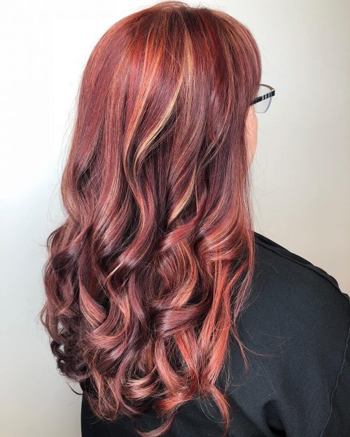 17 Greatest Red Violet Hair Color Ideas Trending in 2021