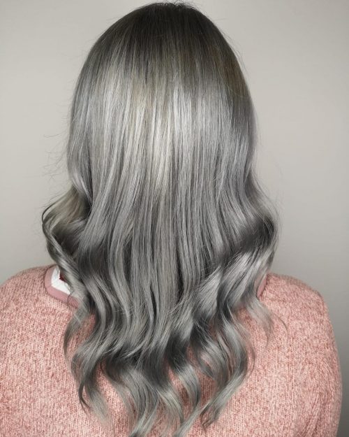 The Grey Ombre Hair Trend of 2021: 14 Hottest Examples