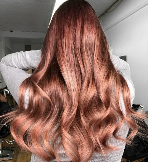 24 Best Rose Gold Hair Color Ideas for Stylish Women