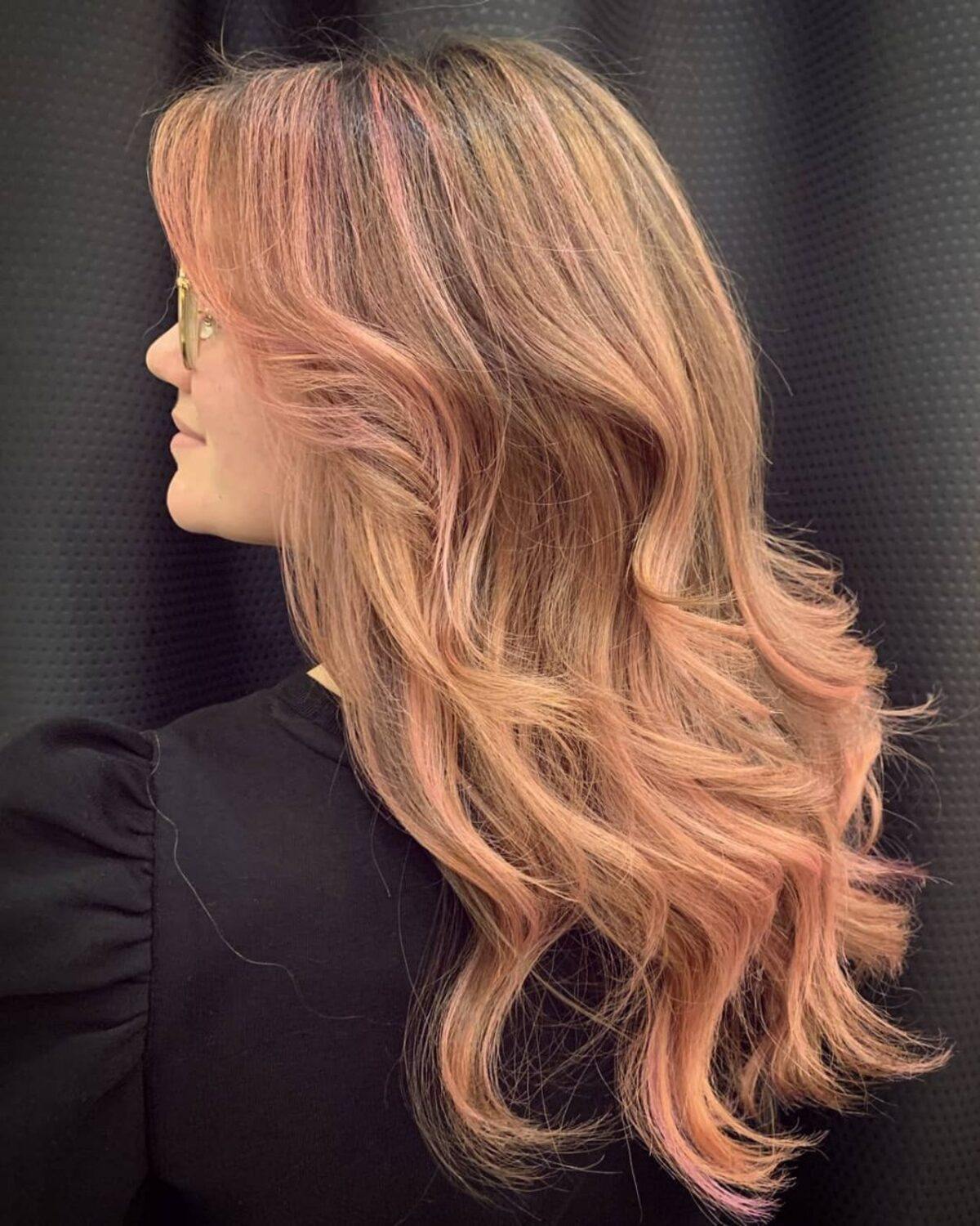 22 Prettiest Ways to Get Rose Gold Highlights for Every Hair Color