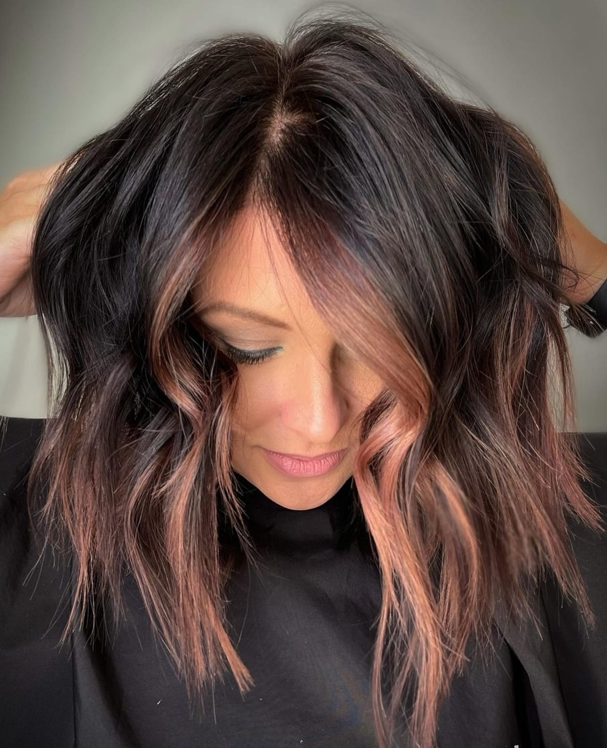 22 Prettiest Ways to Get Rose Gold Highlights for Every Hair Color