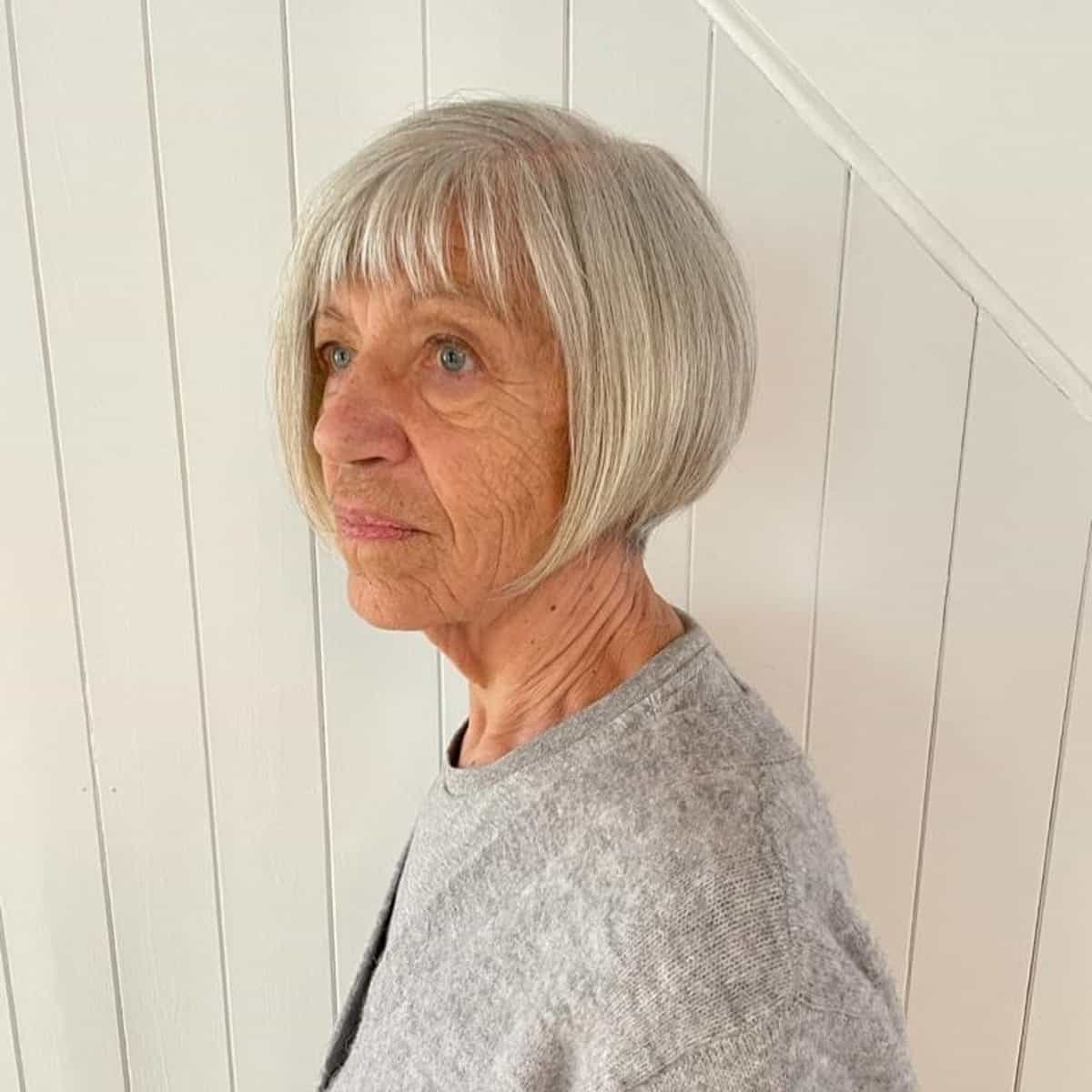 26 Low-Maintenance Bob Haircuts for Women Over 60 with Style