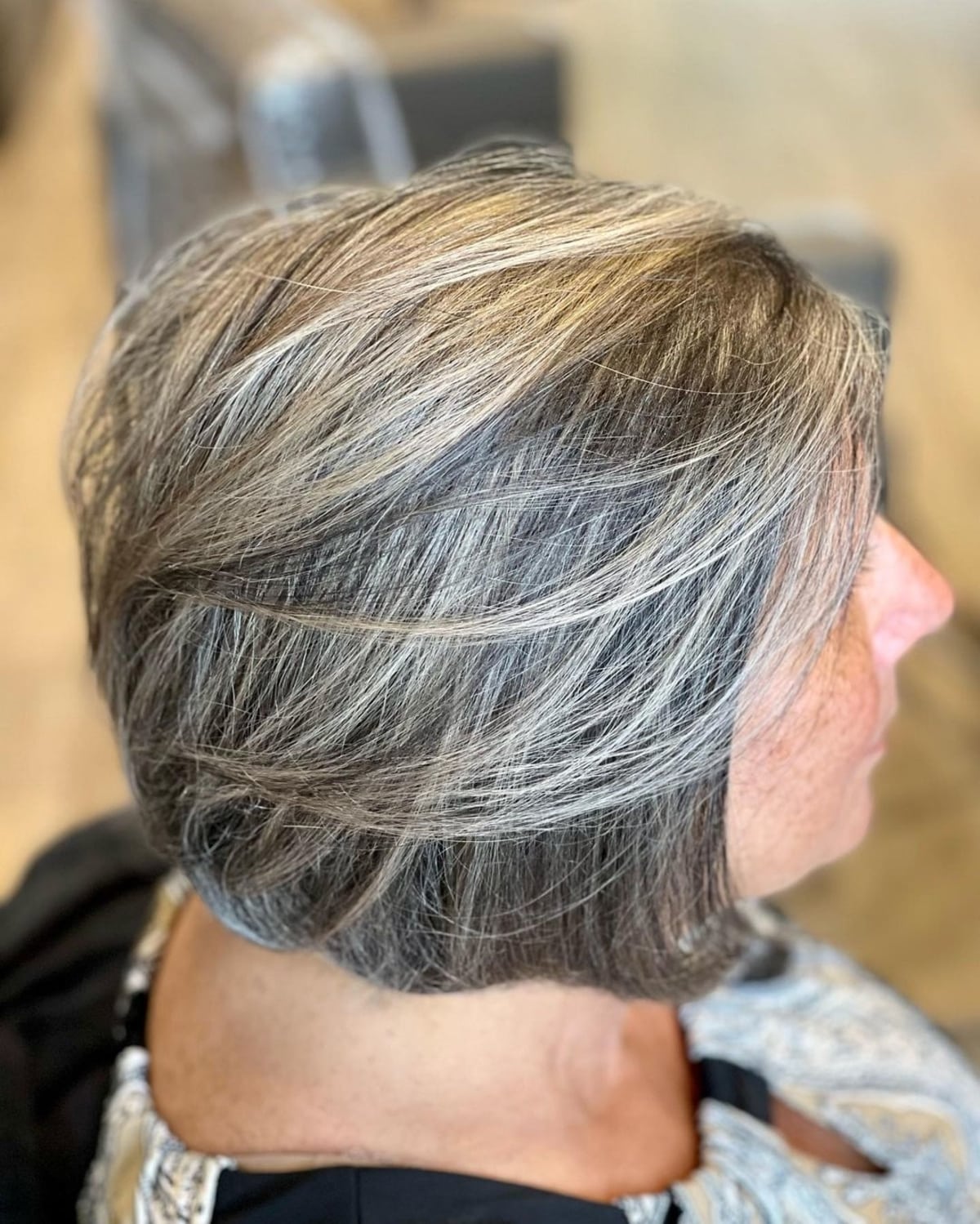 23 Trendiest Salt and Pepper Hair Color Ideas for Women