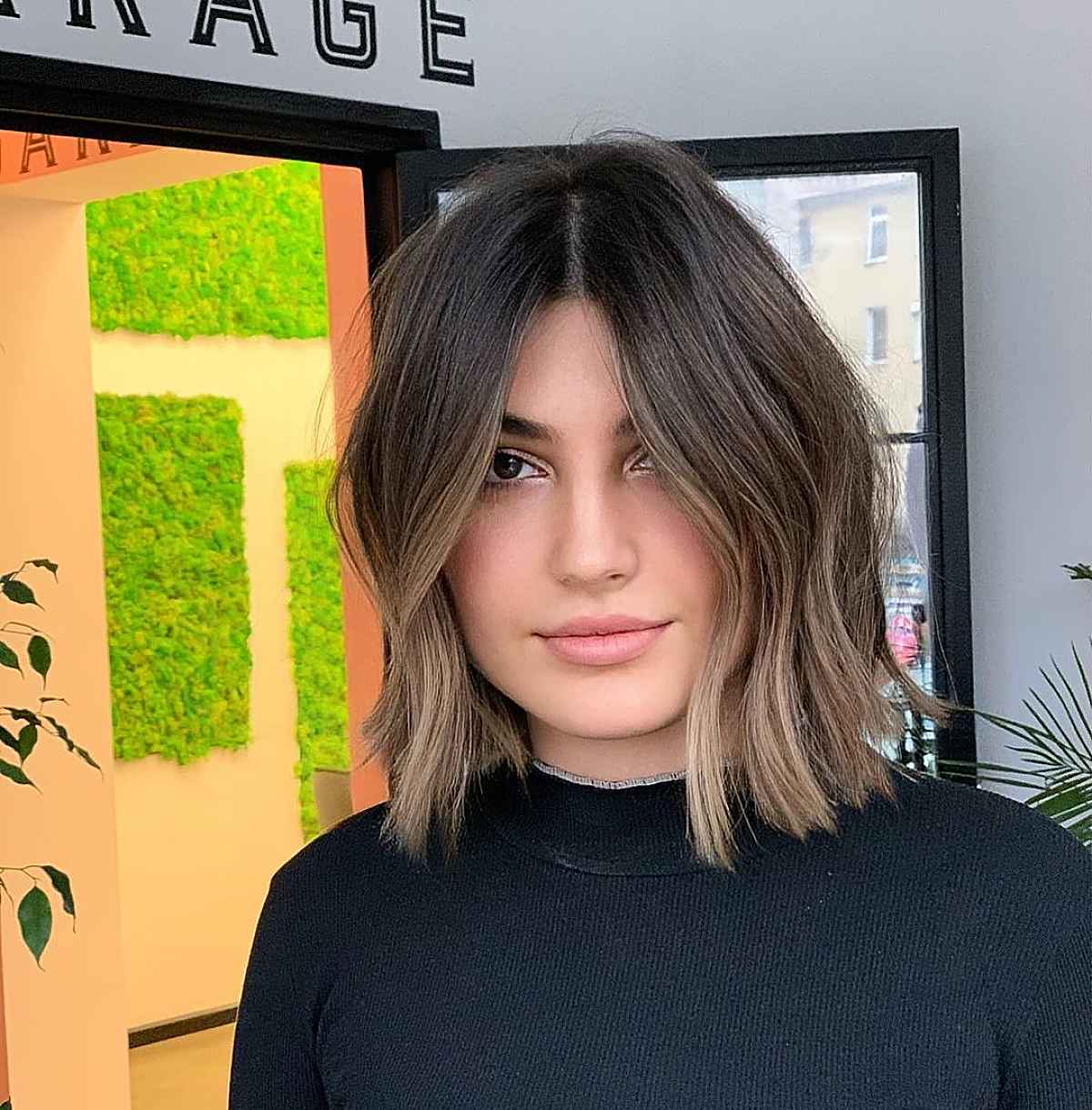 Top 25 Black Hair with Blonde Highlights Ideas in 2021
