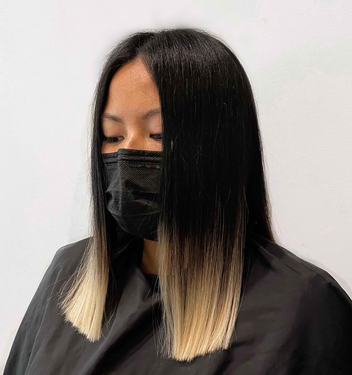 Top 25 Black Hair with Blonde Highlights Ideas in 2021
