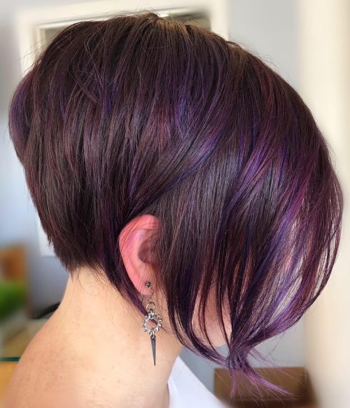 23 Dark Purple Hair Color Ideas for Women Trending in 2021
