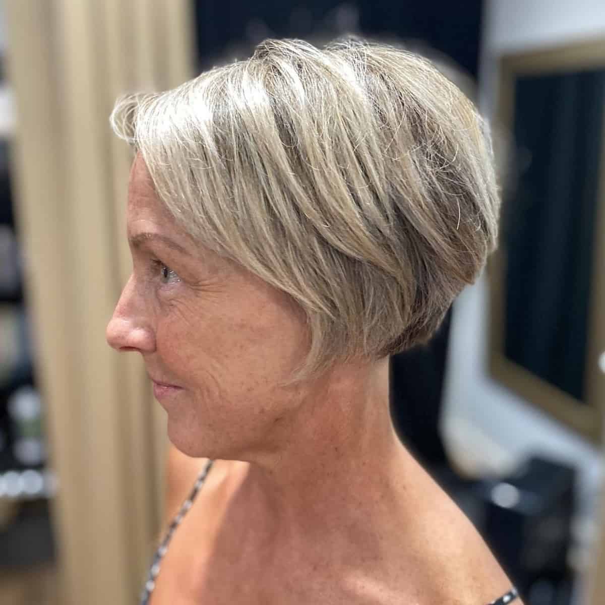 27 Gorgeous Short Bobs for Older Women with Style